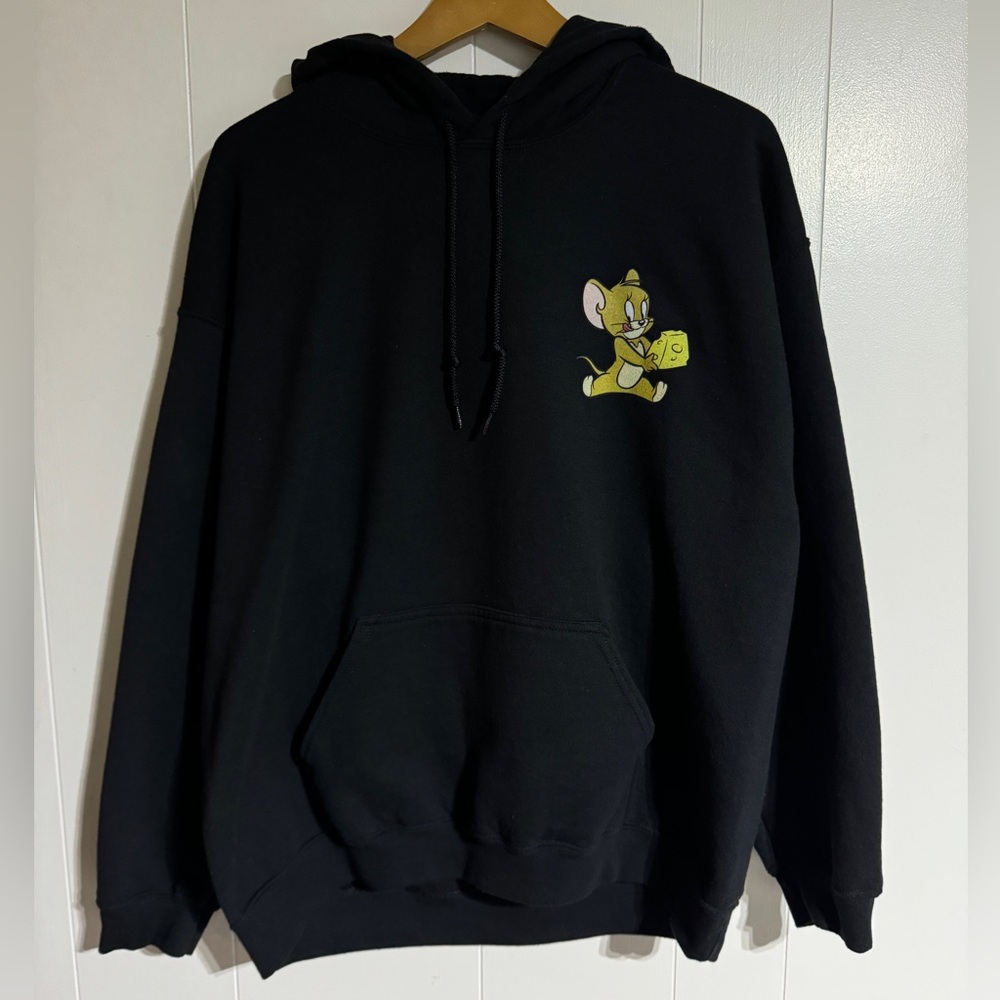 Tom and Jerry Black Hoodie